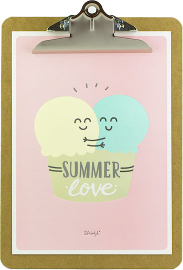 Mr Wonderful Summer Love Kids Wall Art Clip 23 x 33cm Mr Wonderful Summer Love Kids Wall Art Clip 23 x 33cm