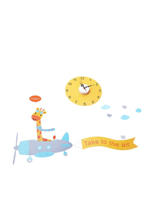 Kids Wall Clock 39cm