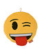 Μαξιλάρι-φωτογραφοθήκη Emoji Smiley Tong 30x30εκ