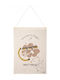 Kinderwanddekoration Nattiot Little Sagittarius Natürliche 40x50 100% Baumwolle