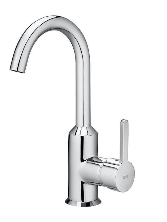 Roca Carelia Sink Faucet Deck Mounted Low Spout Cold Start