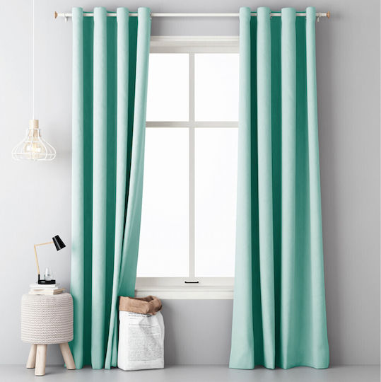 Jemidi24 Mit Grommets Grüne Vorhänge 140x250cm Jemidi24 Mit Grommets Grüne Vorhänge 140x250cm