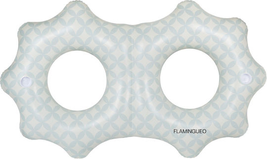 Flamingueo Aufblasbare Schwimmer für den Meeressport Donut 2 Personen 190x115cm
