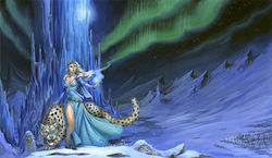 Winter Magic 61x63cm Playmat Pentru Jocuri Tcg