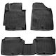 Umbrella Set Covorașe Față și Spate 2buc din Furtun pentru Hyundai Elantra 2010-2015 Negre