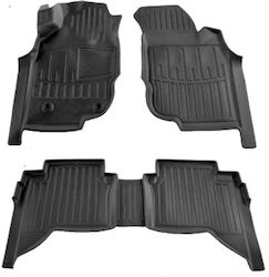 Umbrella Σετ Μπροστινά και Πίσω 2τμχ για Toyota Hilux 2004-2015 Μαύρα