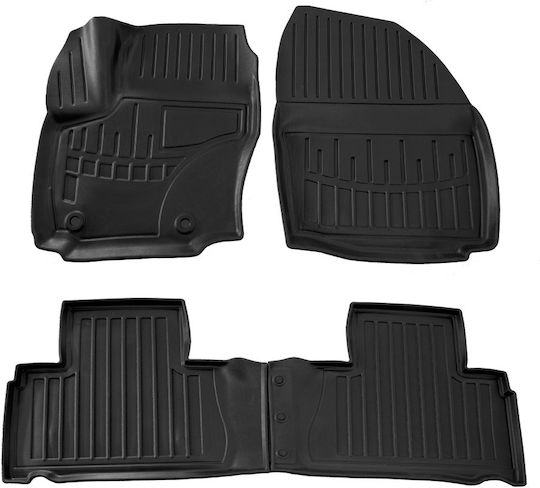 Umbrella Set Covorașe Față și Spate 2buc din Furtun pentru Ford Galaxie 2006-2015 Negre