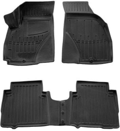 Umbrella Set Covorașe Față și Spate 2buc din Furtun pentru Citroen Magazin online Hyundai Santa Fe 2001-2006 Negre