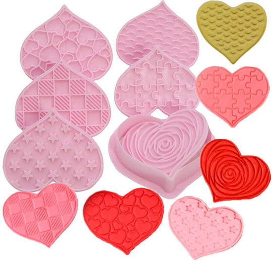 Herz Stempel Cutter Valentinstag Formen 7 Stück