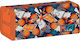 Must Team Pencil Case Silicone Barrel Orange