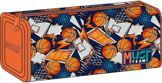 Must Team Pencil Case Silicone Barrel Orange