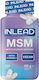 Inlead Nutrition MSM + Vitamin C 2000mg Supplement For Healthy Skin 120 Tablets