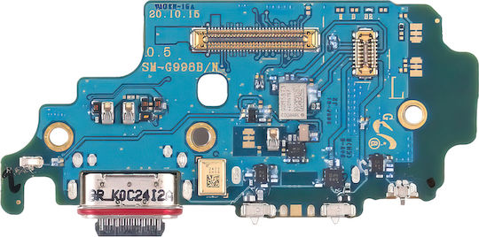 Original Charging Port Socket Board Samsung Galaxy S21 Ultra Sm