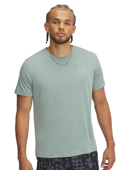 Sportliche Herrenbluse Kurzarm Khaki