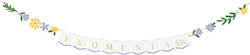 PartyDeco Банер за Парти в Златист цвят 1бр 300бр GRL99