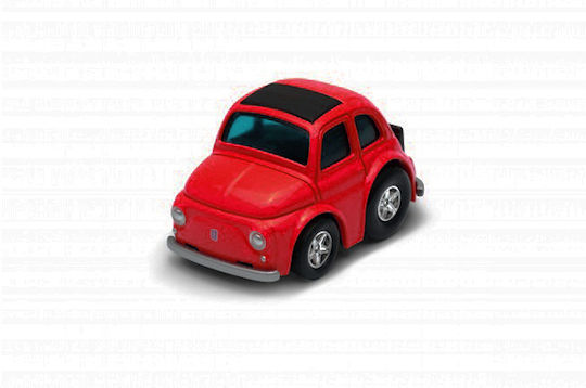 Globo Welly Αυτοκίνητο Nuova Fiat 500 Red Κλίμακα 1:43-1:49