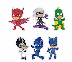 Αυτοκόλλητο Pj Masks Σετ 6 Τεμ Κωδ 35014 Αυτοκόλλητο Pj Masks Σετ 6 Τεμ Κωδ 35014