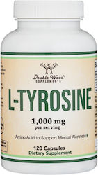Double Wood Supplements L-tyrosine 500 Mg 120 Κάψουλες