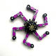 Chain Fidget Spinner Plastic Purple