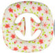 Fidget Grab Snap Weiß Frühlingsblumen