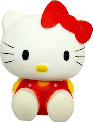 Squishy Κόκκινη Hello Kitty Γατούλα Αυθεντικό Μαξιλαράκι Ζουληχτό Παιχνίδι