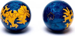 Zen Meditation Hand Balls Dragon 2 Pieces Steel 4cm Therapy Balls