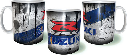 Suzuki Gsxr Κεραμική Κούπα 11oz Σκουριασμένη Λαδωμένη