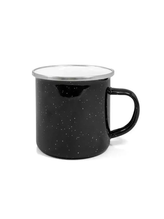 Mug Enamel Black 360ml 630219