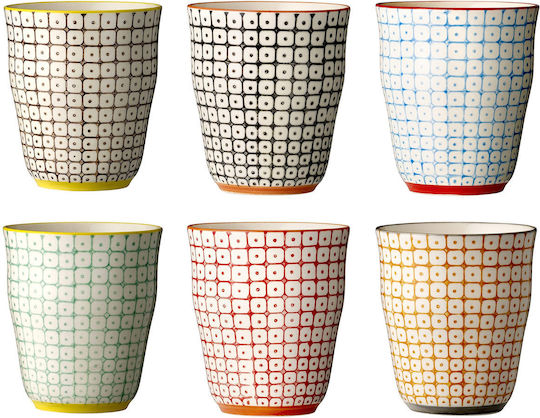 Φλυτζάνι Carla Σετ 6τμχ 217009 200ml Multi Bloomingville Κεραμικό