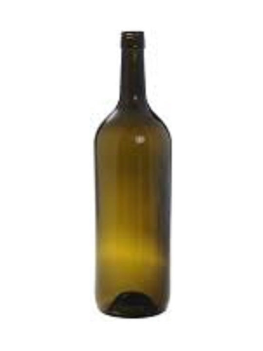 Flasche Wasser Glas mit Schraubverschluss Schwarz 750ml