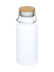 Μπουκαλι Thor 550 Ml Sport Bottle Λευκο Ανοξείδωτο Ατσάλι Ξύλο Μπαμπού