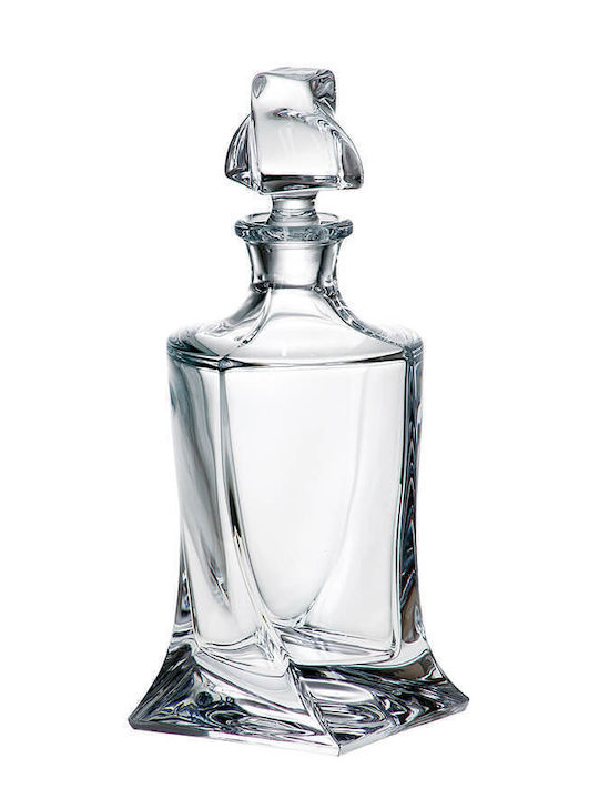 Bohemia Quadro Κρυστάλλινη Καράφα Ουίσκι 770ml