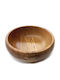 Wooden Art Ξύλινη Σαλατιέρα Μπολ Ξύλο Οξιάς 22cm 0106