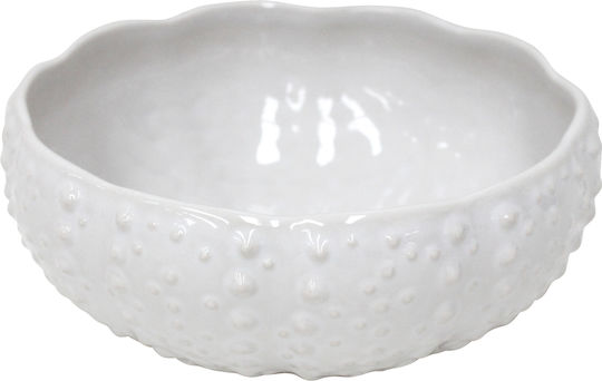 Aparte Salatschüssel Rund 18cm 0,95l Weiß Steinzeug Costa Nova