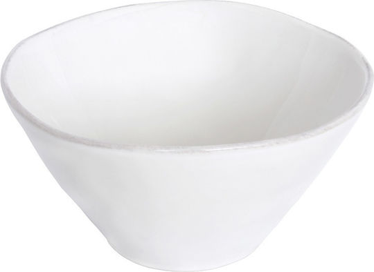 Lisa Salatschüssel Rund 15cm 0,52l Weiß Steinzeug Costa Nova
