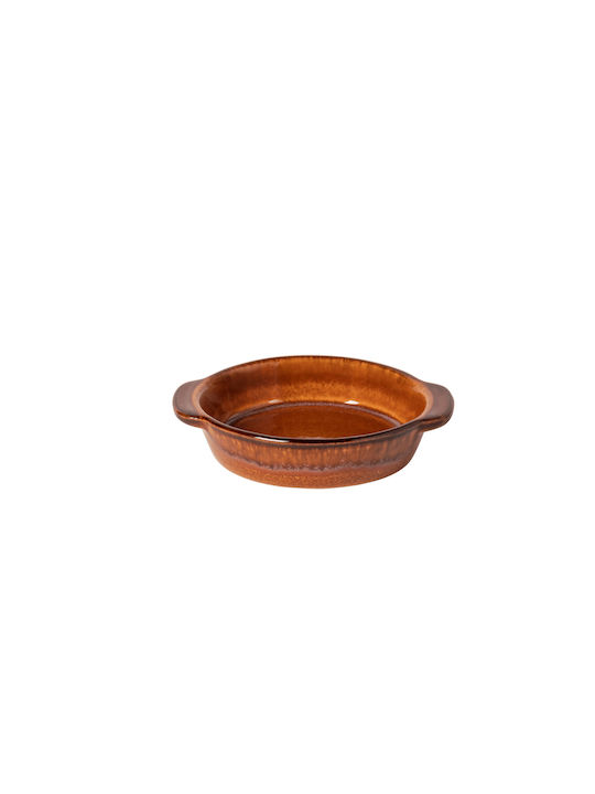 Poterie Caramel R Round Serving Bowl 12 13.9 x 11.9 x 2.6 cm 0.13 L Stoneware Costa Nova