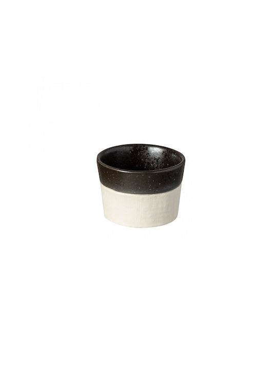 Notos Dip Στρογγυλο Χαμηλο 7m Μαυρο Stoneware Costa Nova