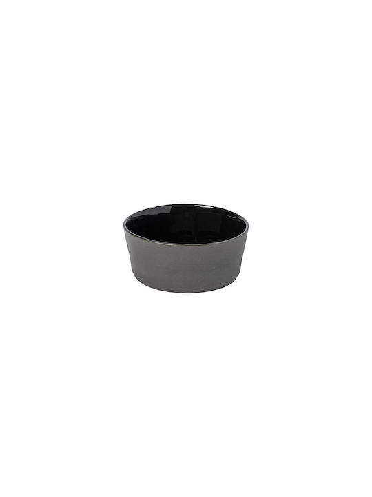 Lagoa Eco Gres Μαυρο Μπωλ Στρογγυλο 14εκ Stoneware Costa Nova