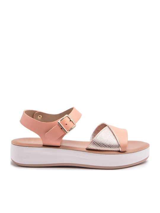 Pretty Soft Kinder Sandalen Salmon