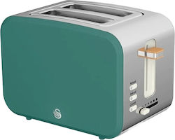 Swan Prăjitor de pâine 2 sloturi 900W Verde