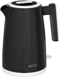 ECG 1.7lt cu Putere 2200W Negru ECG 1.7lt cu Putere 2200W Negru