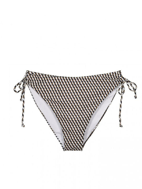 Solano Swimwear Bikini Slip with Laces Multicolour