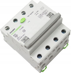 Noark Ρελέ Διαρροής 4x16A 230V