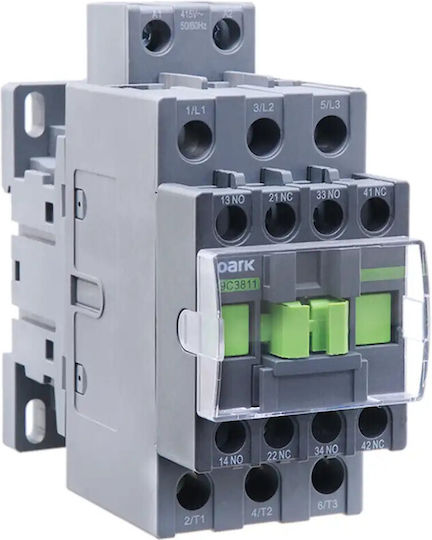 Τριπολικό Ρελέ Ισχύος 25α 11kw 1no + 1nc 230v