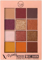 J. Cat Mehrfarbige Lidschatten Palette 102 Walk Of Stardom 10g