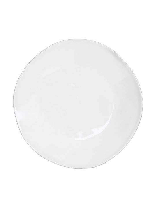 Lisa Πιατο Σαλατας 21εκ Λευκο Stoneware Costa Nova