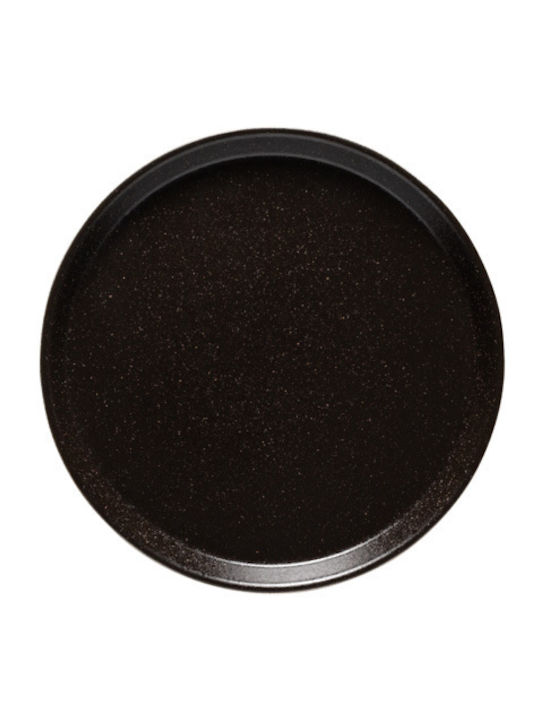 Notos Πιατο Ρηχο Μαυρο 24cm Stoneware Costa Nova