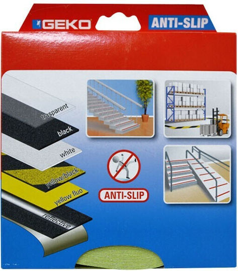 Geko Self-Adhesive Grip Tape Yellow 25mmx18m 1pcs