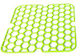 Trocknungsmatte für Küchenspüle PVC Quadratisch 28x28cm Hellgrün Home