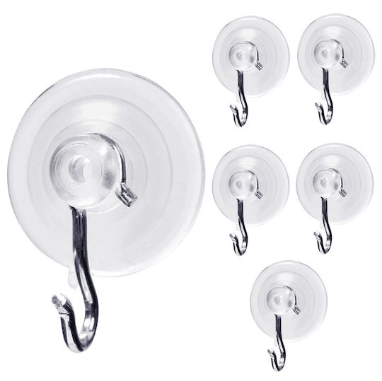 Hooks Suction Cup 6 Pieces